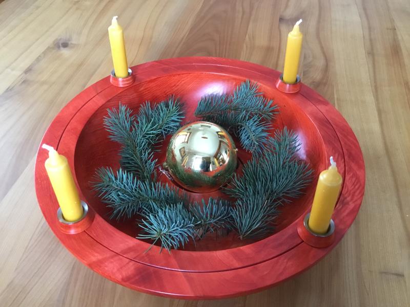 Maxi-Adventsschale